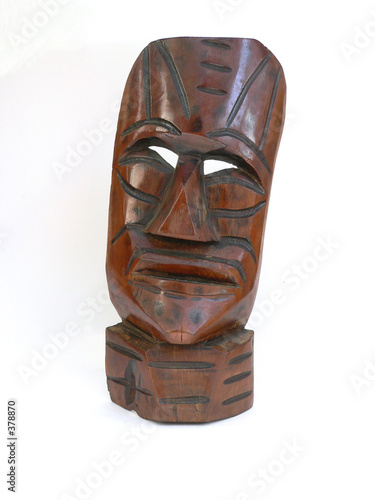 antique wooden mask