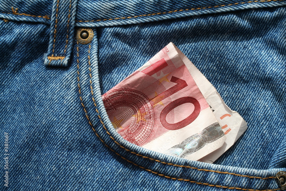 Fotografie 10 euros en poche