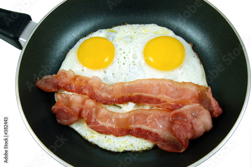 eggs and bacon