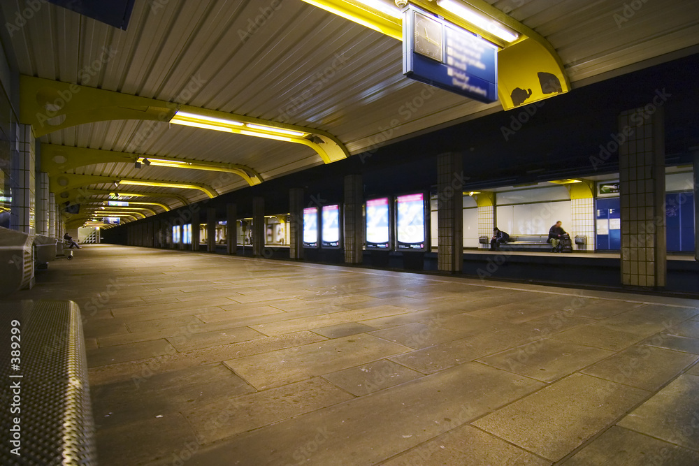 Canvas Print subway abstract