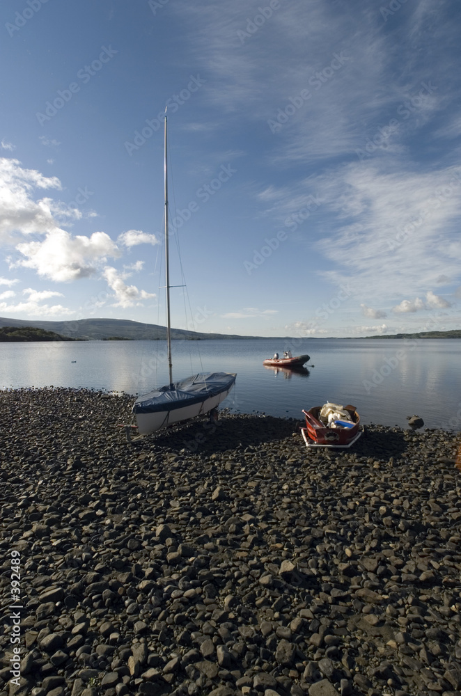 Fotografie lake shore lough allen