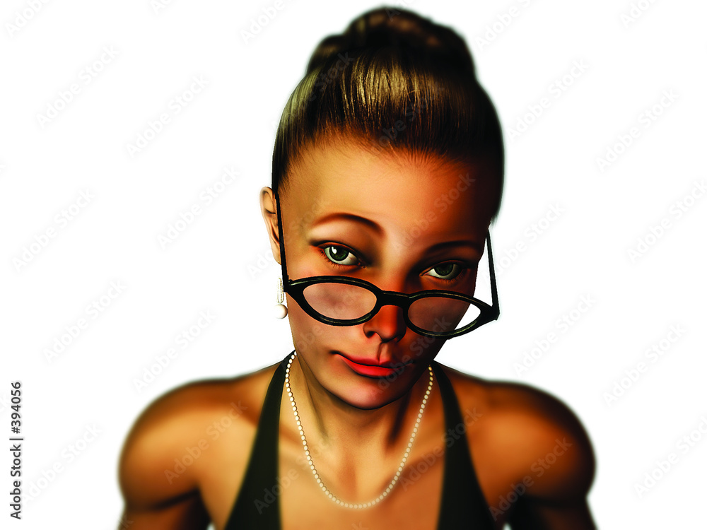 Fotografie "kim" caricature complice