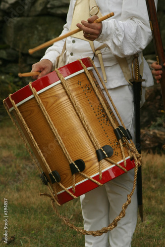 colonial drummer--revolutionary war reenactment