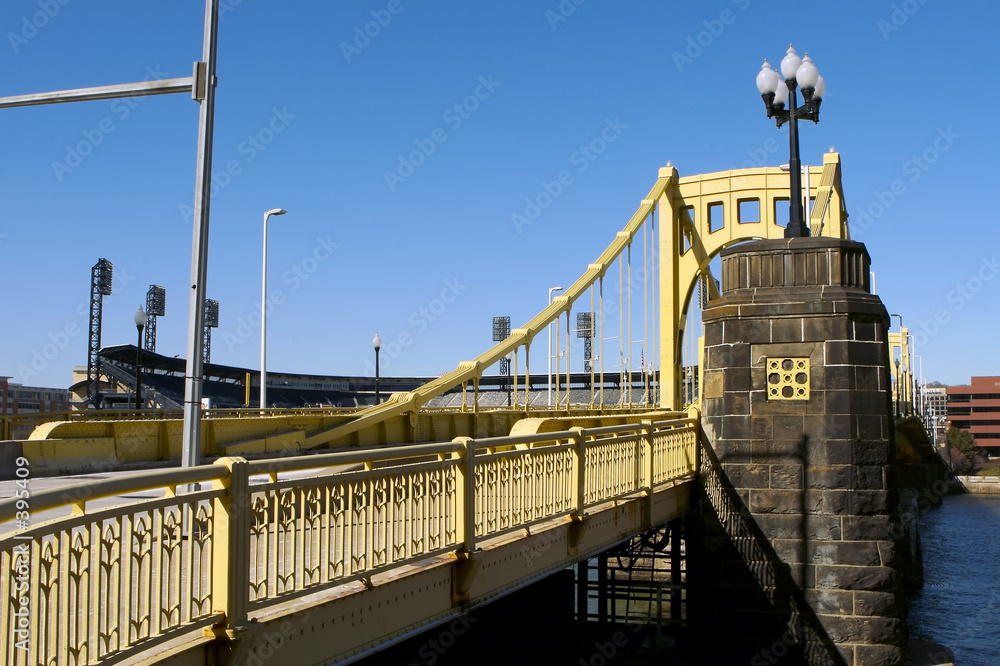 Fototapeta premium pittsburgh bridge