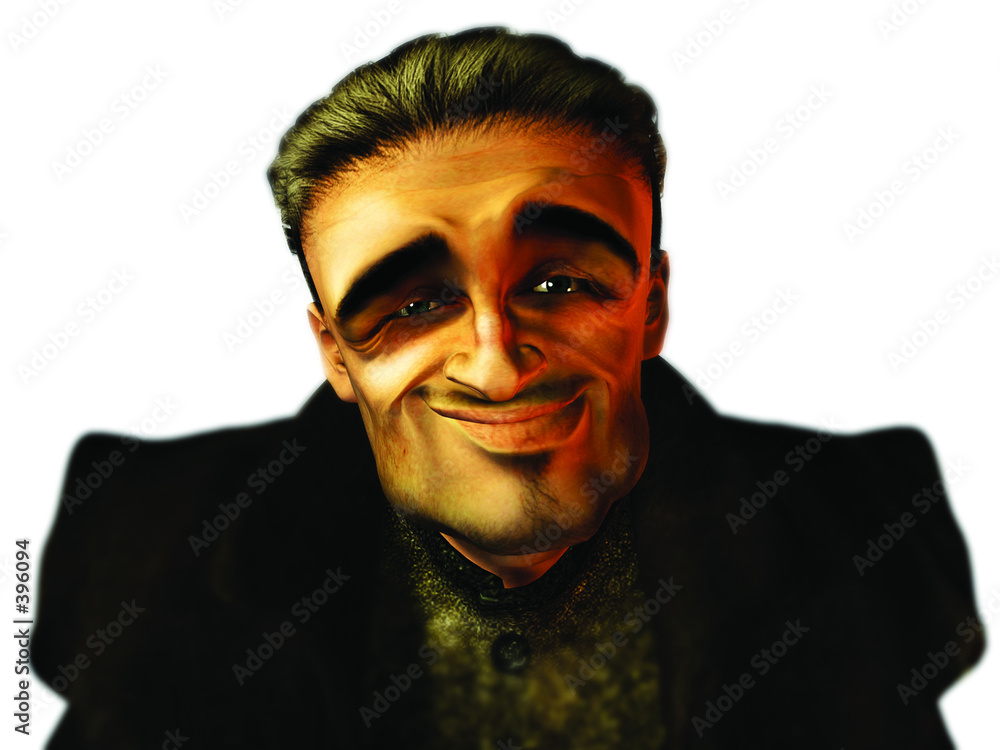 Fotografie "akim" caricature sérénité
