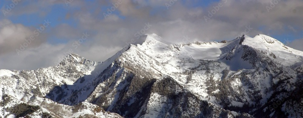 Naklejka premium wasatch view