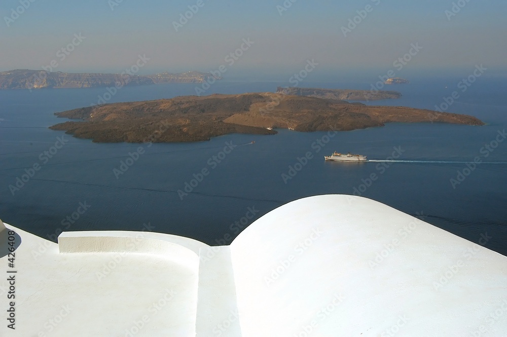 Obraz premium santorini