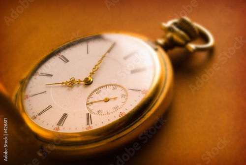 antique gold pocket watch