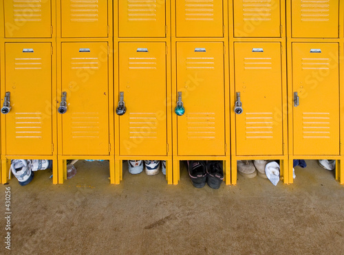 school locker shoes