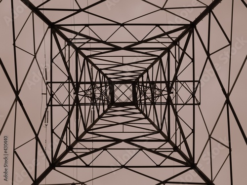 abstract radio tower
