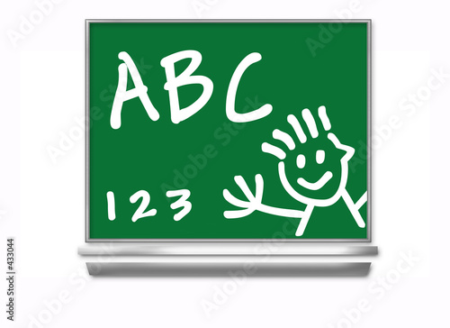school chalkboard - kids