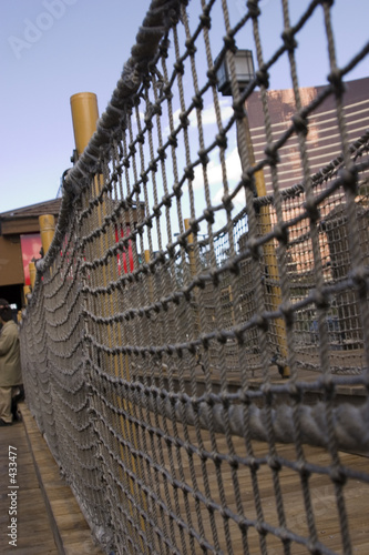 sidewalk in the strip in las vegas - pirate / dock themed sidewa photo