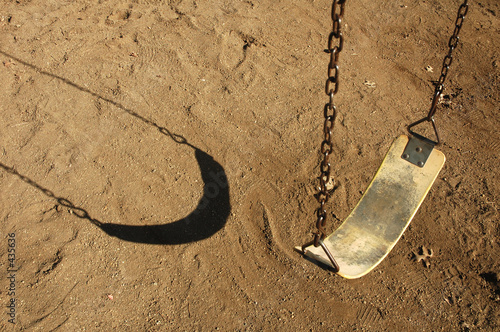 empty swing photo