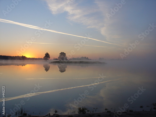 Fototapeta kuchenna morning in july