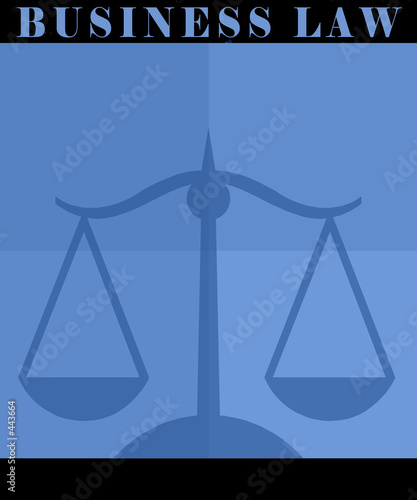 business law poster