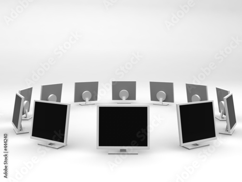 monitors circle