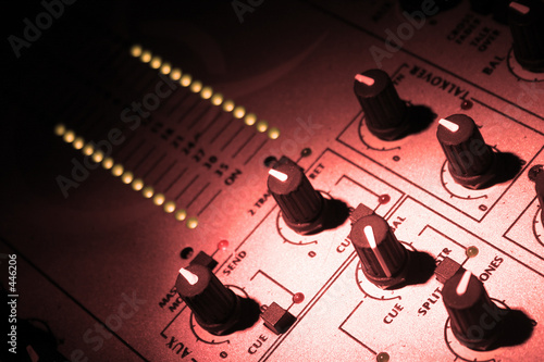 décibel, table de mixage