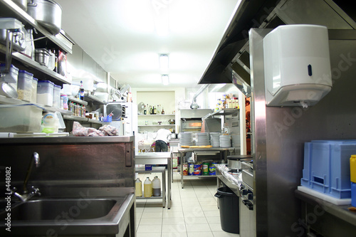 hygiène, cuisine de restaurant