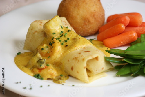 seafood crepe