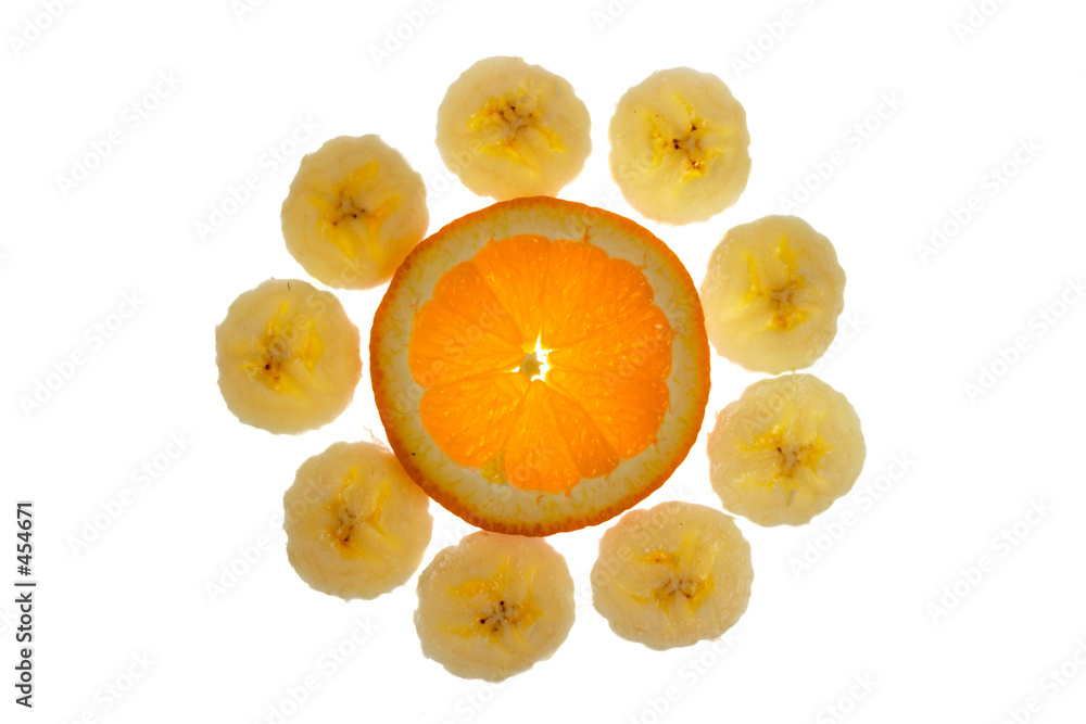 in a circle