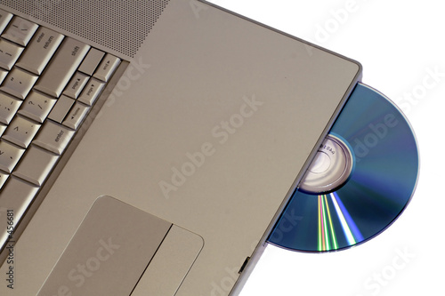 laptop and cd photo