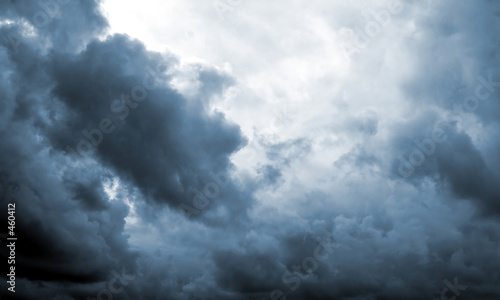 clouds blue