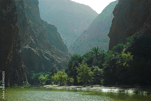 wadi tiwi canyon - oman