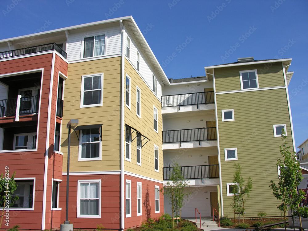 colorful condo