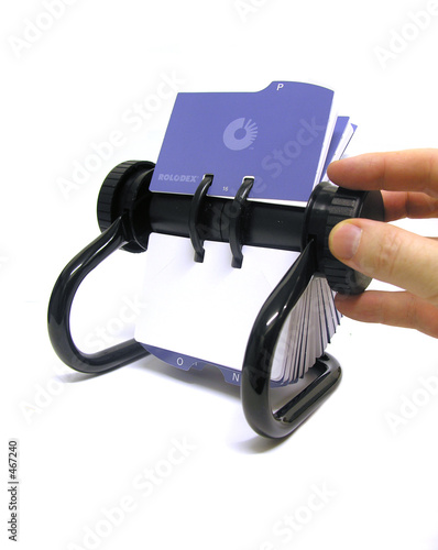 Fotografía rolodex