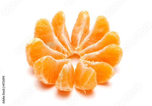tangerine slices