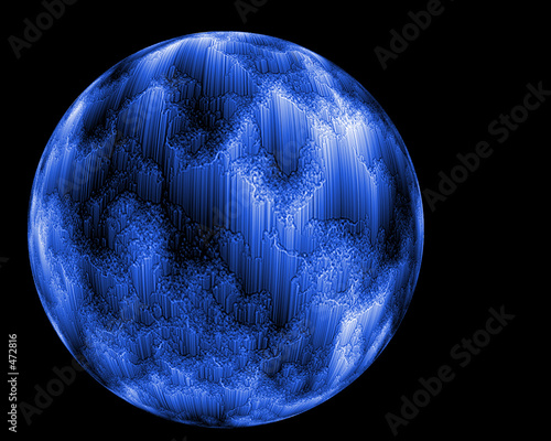 abstract planet