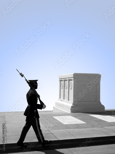 Cuadro en lienzo tomb of the unknown soldier, arlington national cemetery