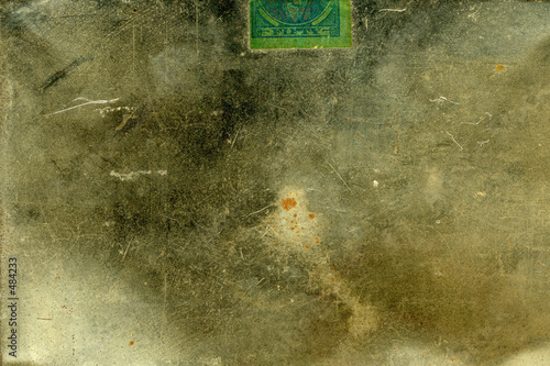 grunge abstract: metal box detail