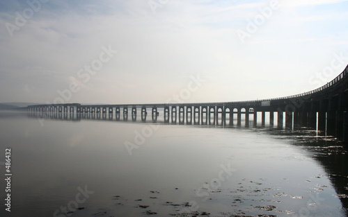 tay rail bridge, dundee, scotland