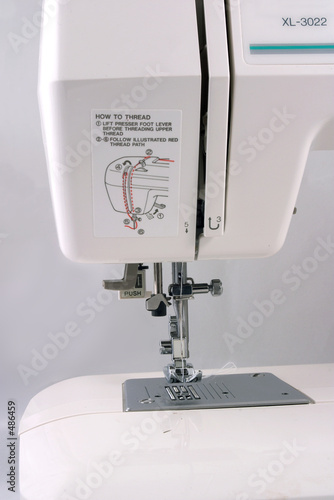 a sewing machine