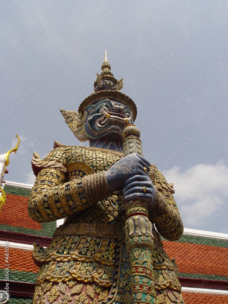 thailand bangkok - decorative statue thailand bangkok - decorative statue