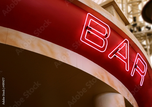 neon bar sign
