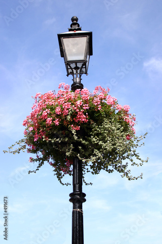 decorated lamp-post