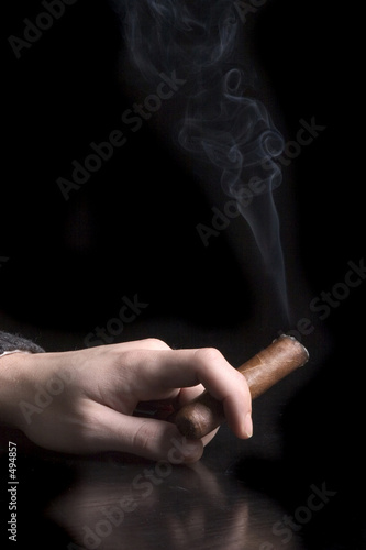 cigar in the hand 1