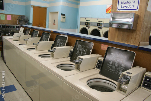 coin operated laundry photo