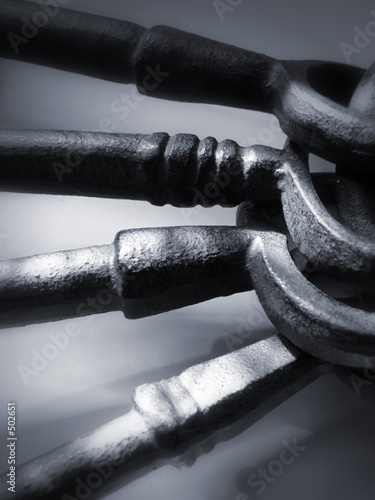 antique keys 2 - pewter photo