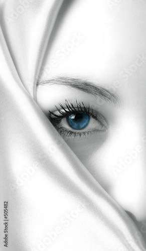 mysterious blue