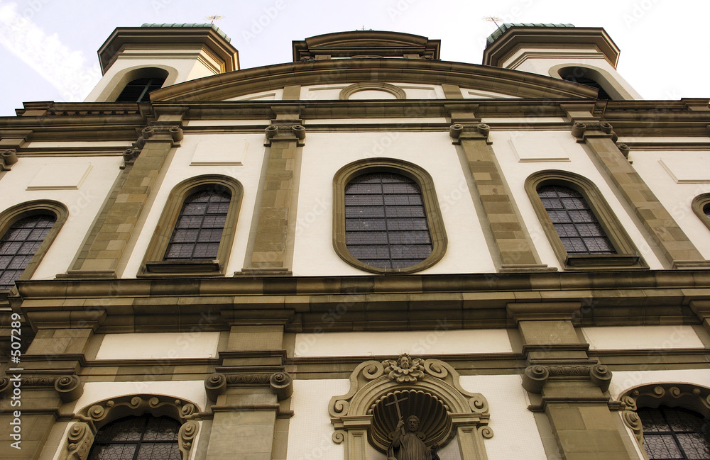 Obraz premium switzerland , luzern: nice facade