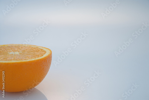 orange half