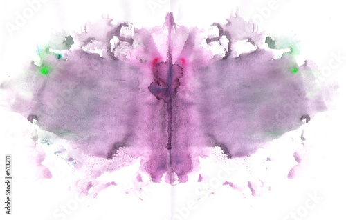 butterfly paint splat