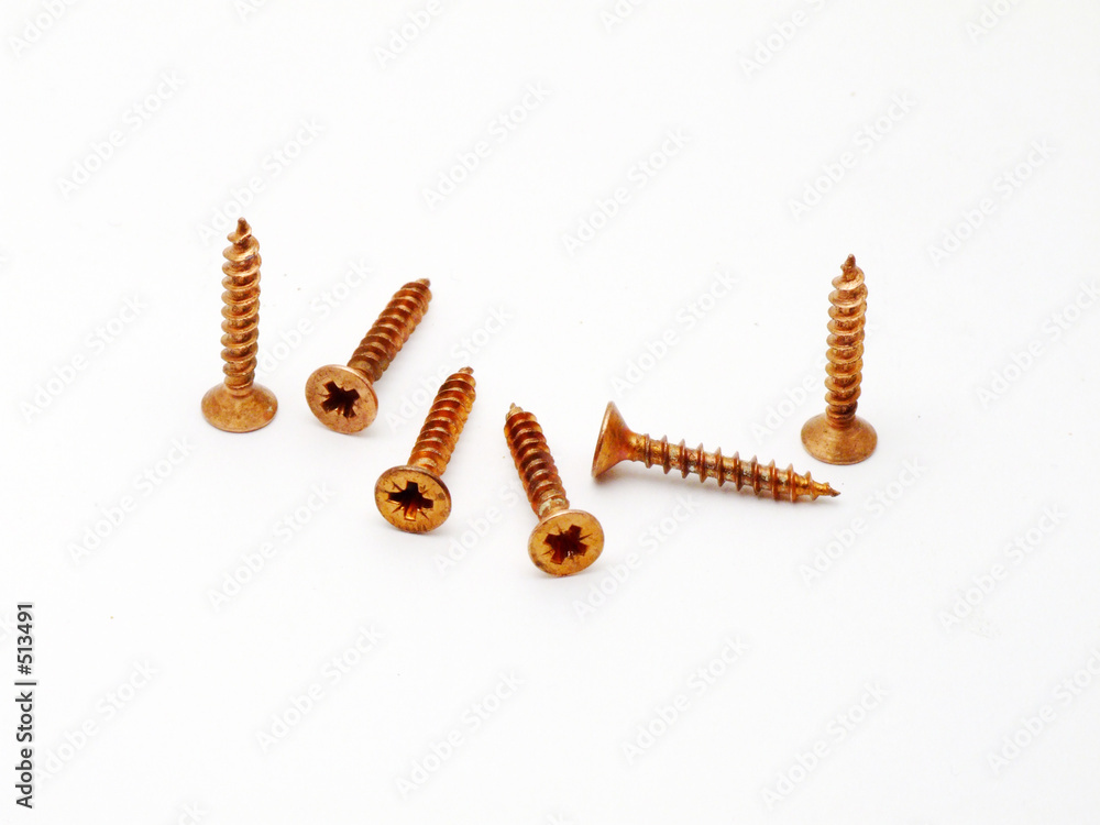 orange screws orange screws