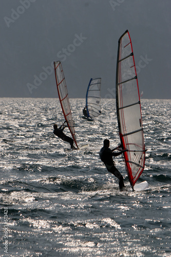 windsurfing