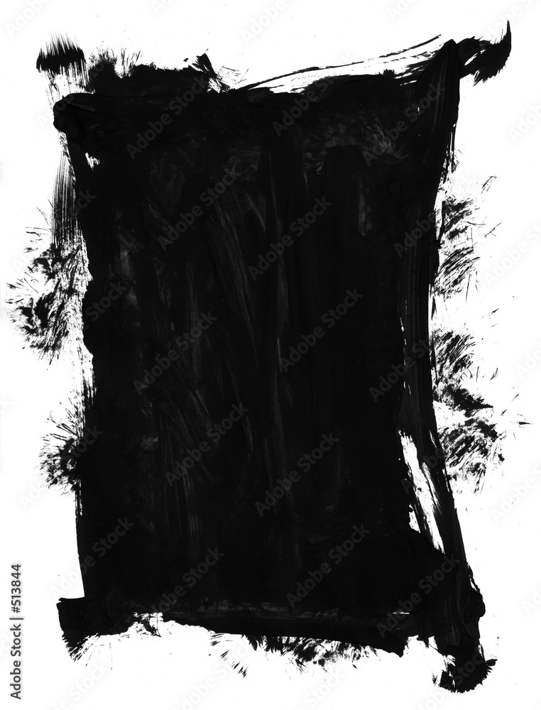 Photography paint brush mark-making