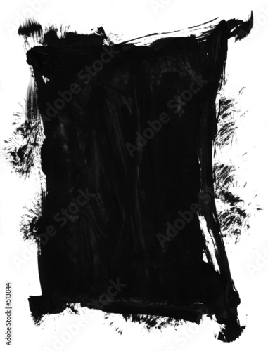 Photography paint brush mark-making