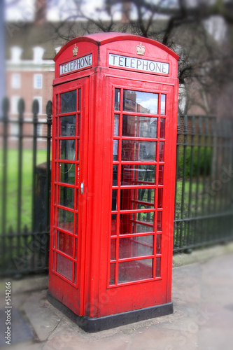 red phone booth